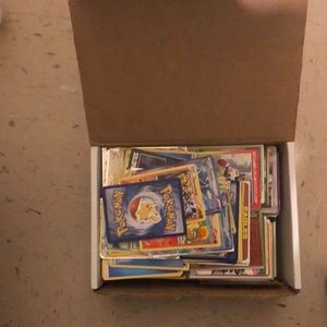 Pokémon and football cards